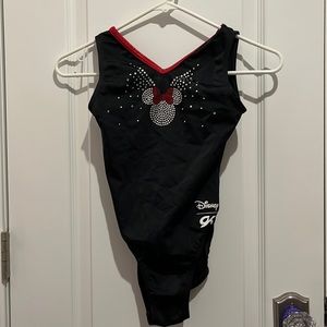 Minnie Mouse rhinestone gymnastics leotard- GK elite women’s S